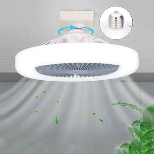 Ventilador Inteligente 2 en 1 TurboMax™ — LED + Potencia Real