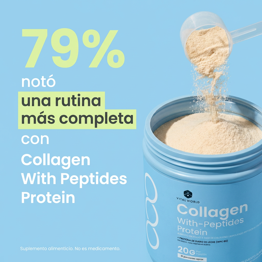 💎 Colágeno Premium Grassfed — 20g de Bio-Péptidos de Máxima Absorción para tu Piel y Articulaciones