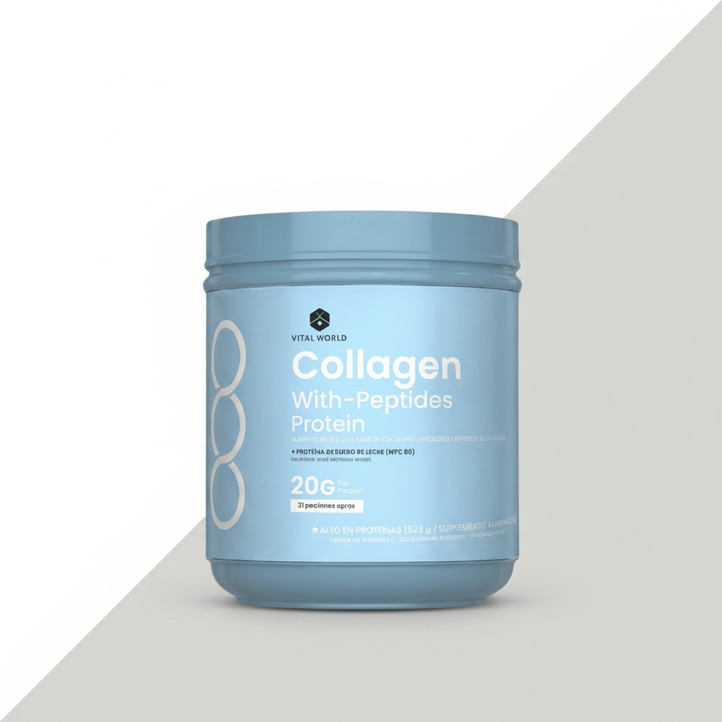 💎 Colágeno Premium Grassfed — 20g de Bio-Péptidos de Máxima Absorción para tu Piel y Articulaciones