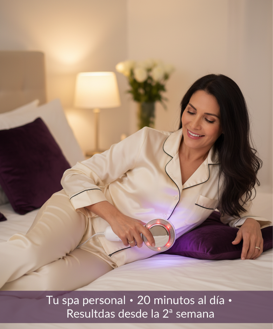 Masajeador Anticelulitis 3 en 1 | Ultrasonido, Infrarrojo y EMS